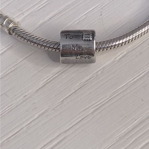 Pandora Retired Love Letter From Me To You Envelope Charm 925 Sterling Sliver - Picture 10 of 11